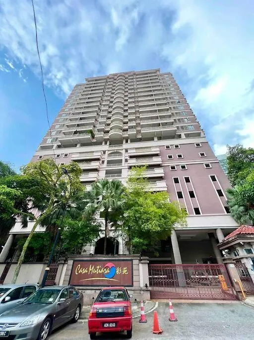 Couple Suite At Casa Mutiara 5 Mins Walk To Lrt, Jalan Alor And Bukit Bintang Kuala Lumpur Apartment